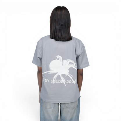 TKY Spider Tee - Grey